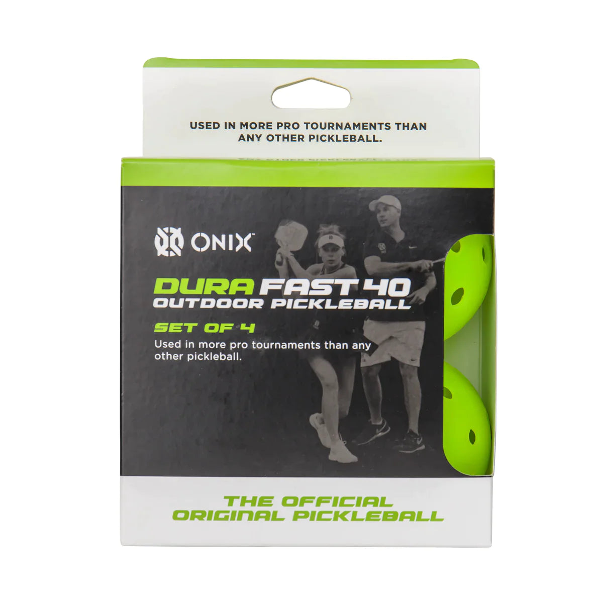 ONIX Dura Fast 40 Outdoor Pickleball 4 Pack