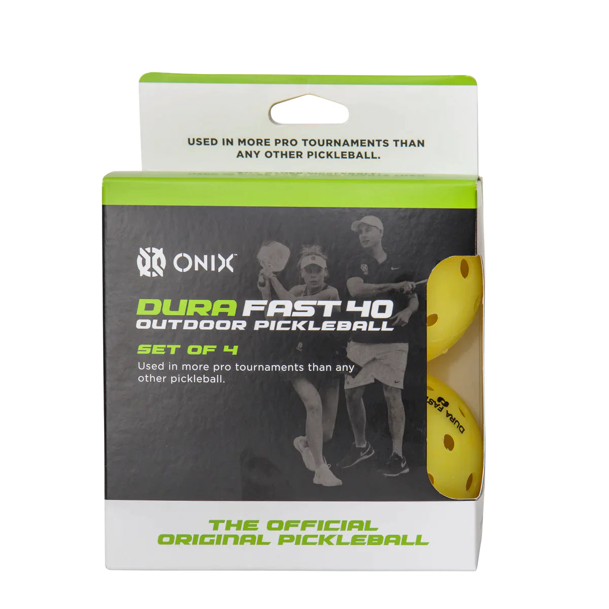 ONIX Dura Fast 40 Outdoor Pickleball 4 Pack