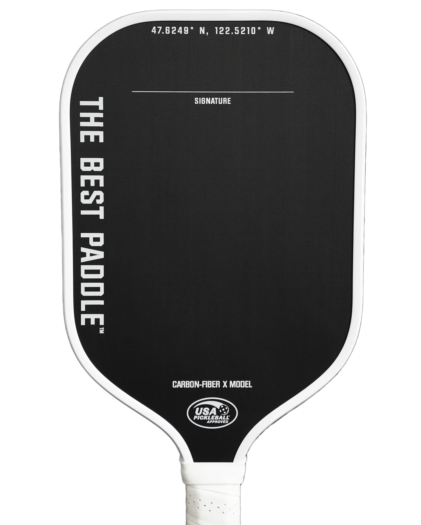 THE BEST PADDLE Carbon Fiber X Model (Elongated Handle) PICKLEBALL PADDLE