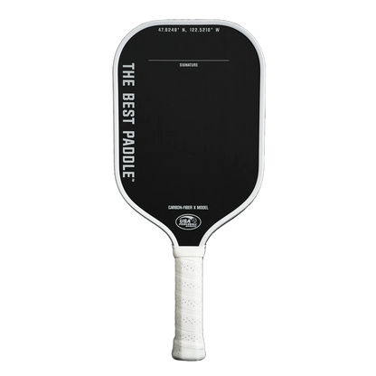 THE BEST PADDLE Carbon Fiber X Model (Elongated Handle) PICKLEBALL PADDLE